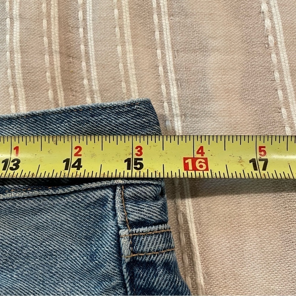 Agolde Jamie High Rise Classic Distressed Jeans in Isolation 27 - Picture 11 of 13